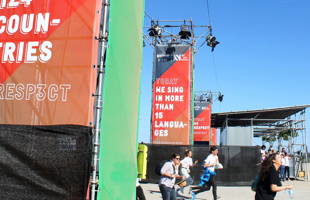 Rotulación de festivales de música en Tarragona